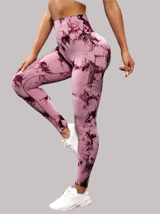 Tie-Dye Women's Sports Leggings