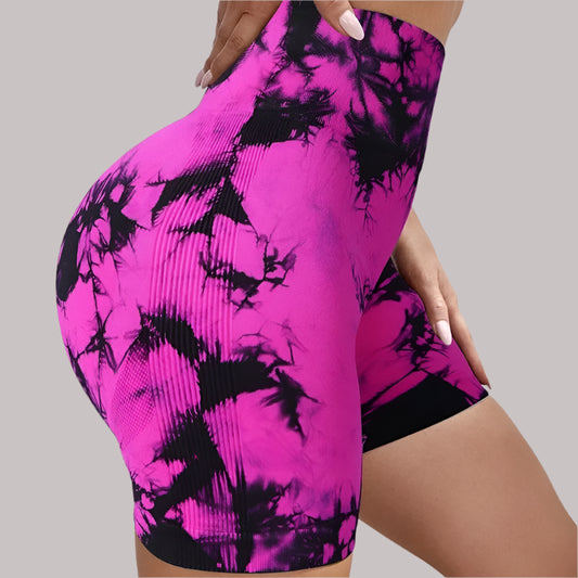 Women's Tie-Dye Gym Shorts