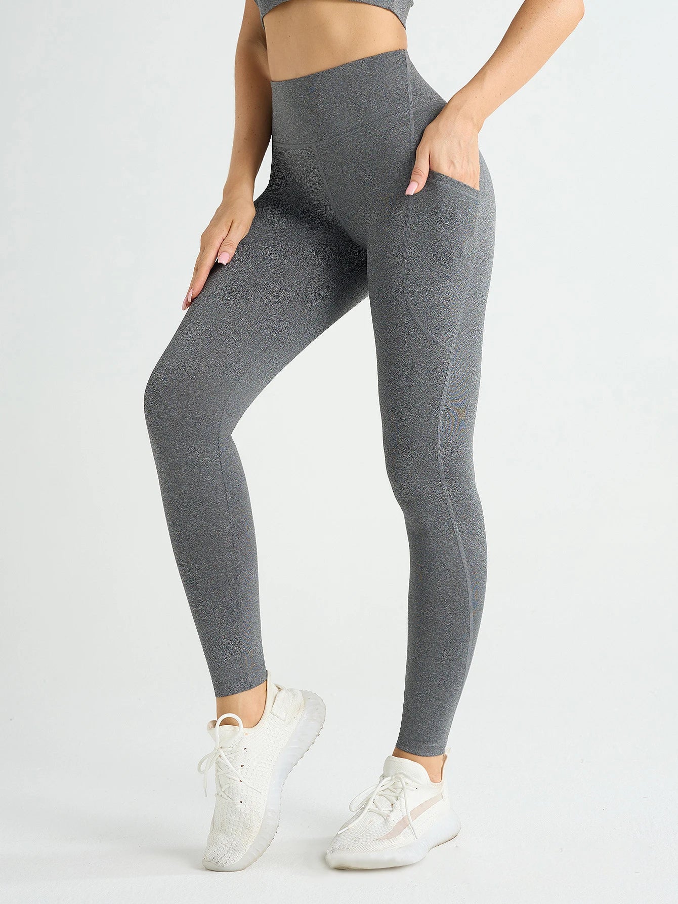 High Waist Women's Leggings With Pockets