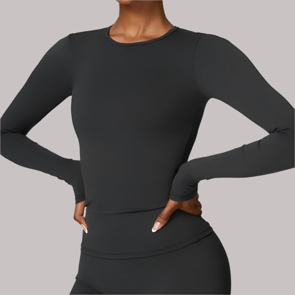 Women Long-Sleeve Sports Top