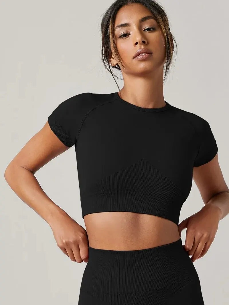 Women's Seamless Active Crop Top