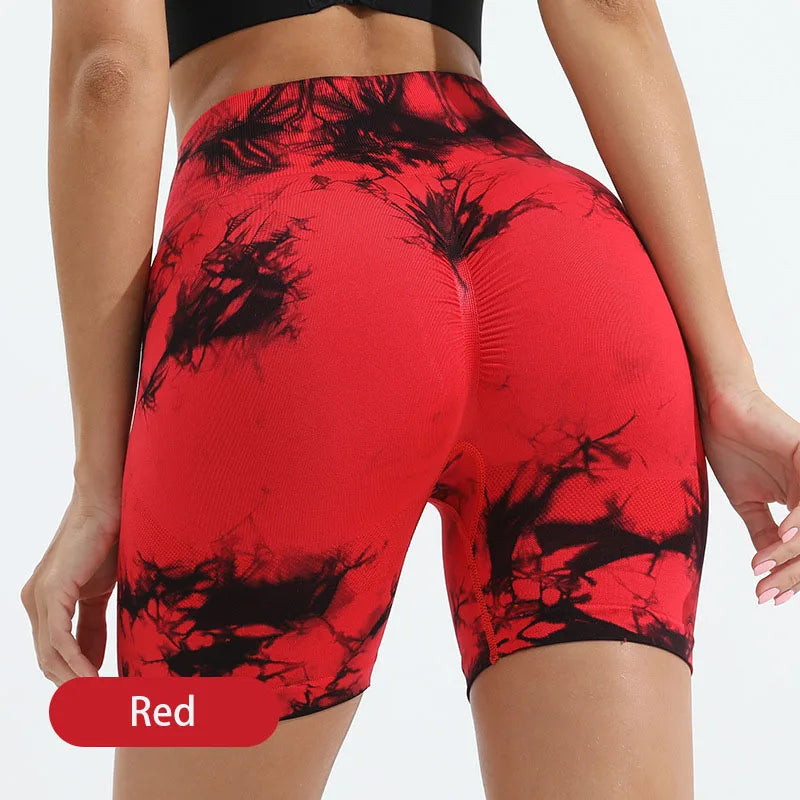 Women's Tie-Dye Gym Shorts