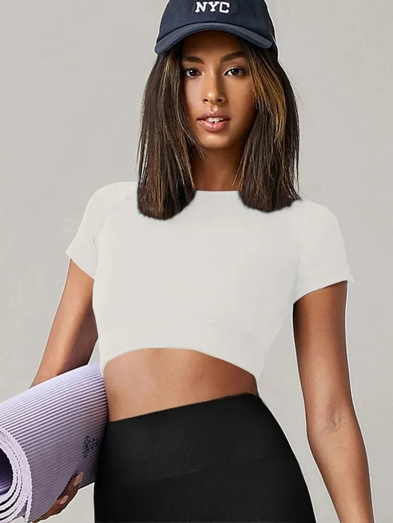 Women's Seamless Active Crop Top