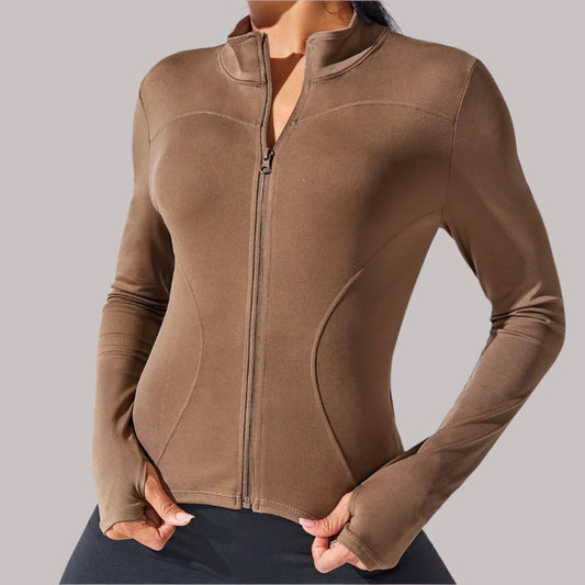 Women's Long-Sleeve Gym Jacket