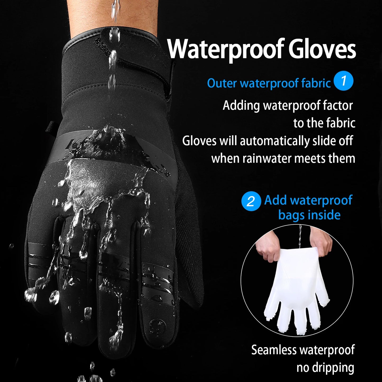 Waterproof Cycling Gloves